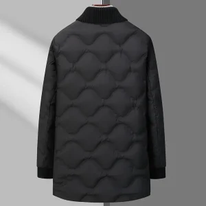 Custom ZD knit fabric shawl collar seamless winter puffer jacket Manufacturer, Company