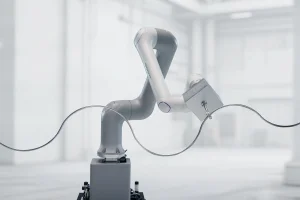 6-Axis Industrial Robot Arm with High Precision, Vision Camera &amp; Automatic Gripper for Automation