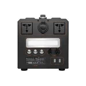 مزود طاقة محمول 1500W عاكس 1280wh LiFePO4 بطارية طاقة شمسية سفر Zn1500 شريك النشاطات الخارجية