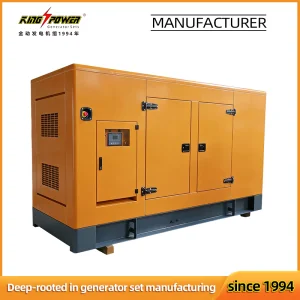 بدء سهل مولد ديزل صامت مبرد بالماء منخفض الضوضاء 540W/675kVA