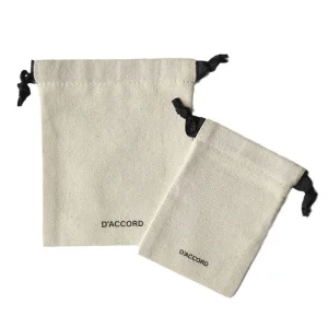 Christmas Drawstring Linen Bag Santa Claus Gift Small Cloth Bag Christmas Candy Jewelry Packaging Bag