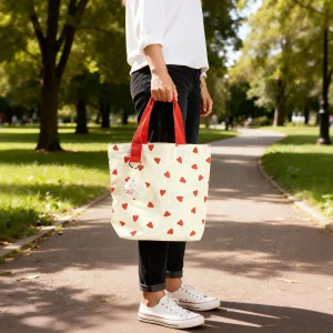 Wholesale Custom Logo Eco-friendly Recyclable Women's Canvas Tote Bag Size Options Custom Color for Fashion Retail