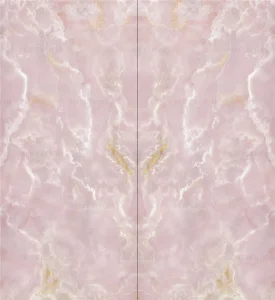 Pink Bookmatch Marble