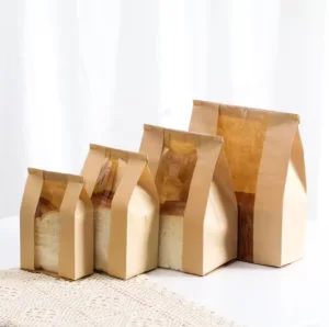 Custom Printed Kraft Paper Plastic Packaging Bags