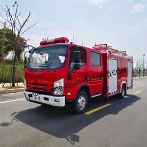 Issszu Fire Truck Diesel Emergency Rescue Fire Truck China Fire Fighting Truck