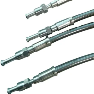ODM Hydraulic Stainless Steel 304 Wire Braided PTFE Trailer Car Motorcycle Brake Components SAE J1401 DOT Certified Flexible Brake Device