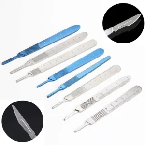 Titanium/stainless Steel Blade Handle Bard-parker Blade Handles Ophthalmic Surgical Instrument Eye Surgical Blade