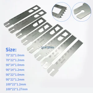 Stainless Steel Bone Saw Blade for Electric Bone Cutting Blades Oscillating Saw Blades