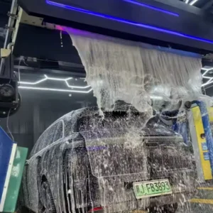 Automatic Car Wash Machine with Energy - Harvesting Solar Panels and Battery Backup - CE &amp; SGS Certified, Green and Reliable