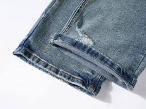 Calças Jeans Retro Whiskering