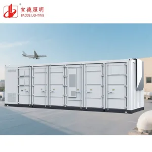 5mwh 40-Foot نظام تخزين الطاقة التجاري والصناعي المعبأ بالحاويات مع بطاريات ليثيوم