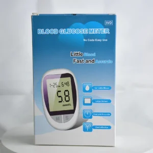 Medidor de glucosa Bluetooth inteligente Monitor de glucosa en sangre