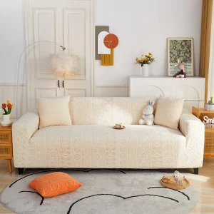 Bohemian Style Jacquard Velvet Sofa Cover