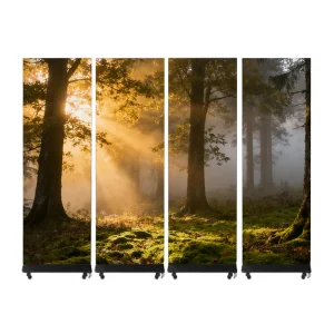 High Resolution Full Color P1.87 Indoor Portable LED Poster Screen for Advertising