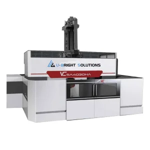 Moving Crossbeam 5-Axis Simultaneous (Dual Head) CNC Gantry Machining Center