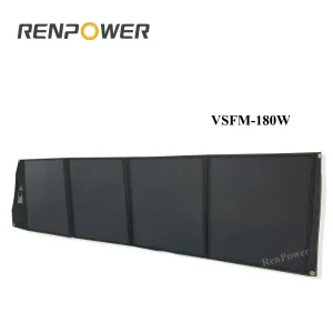 200W Hbpc Lightweight Safe Portable Foldable with Kickstand Solar Blanket for Travel