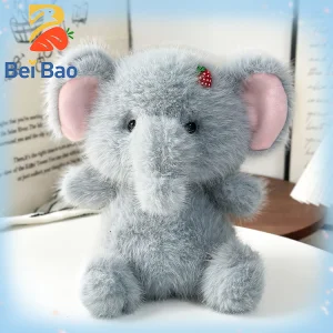 Factory Direct Supply Plush Toys Fluffy Stuffed Elephant Animal Plushies Dolls Peluches in Stock for Children Toy