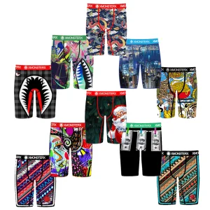 Wholesale New Style Breathable Workout Men Underwear Customized Design ETHICA Mens Boxer Fashion Striped Boxer Briefs