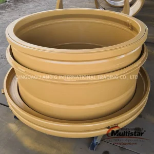 51-24.00/5.0 OTR Wheel Rim Mining Dump Truck Wheel Rim