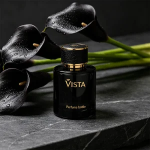 Luxury Black Glass Bottle