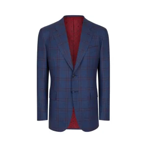 Customizable Men's Business Wool Suit Plus Size Single Breasted Breathable
