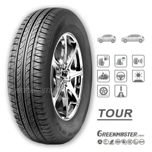 Radial Car Tyres 155/65r13 155/70r13 155/80r13 for Touring Performance with Streamline Transversal Grooves