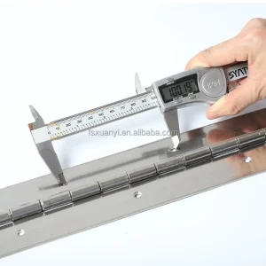 Custom Heavy Duty Approved Waterproof Continuous Concealed Stainless Steel Long Piano Hinge