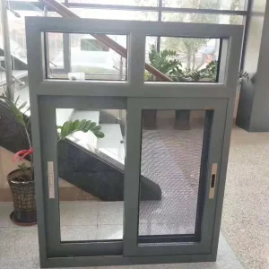 Factory Price House Aluminium UPVC PVC Metal American Hurricane Impact Grill Design Reflective Glass Double Glazed Triple Fixed Sliding Casement Aluminum Window