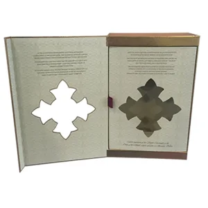 Eco-Friendly Kraft Corrugated Paper Shopping Cardboard Packing Custom Package Gift Packaging Premium Magnetic Foldable Cylinder Wine Jewelry Box
