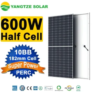 Yangtze 570W-600W Monocrystalline Solar Panel