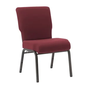 Professional Manufacturer of Maroon Fabric Metal Church Worship Auditorium Chair &nbsp;(ZG13-010)