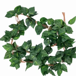 Greenery Artificial IVY Leaves Vine Hanging Wall Garland for Garden Home Decoration