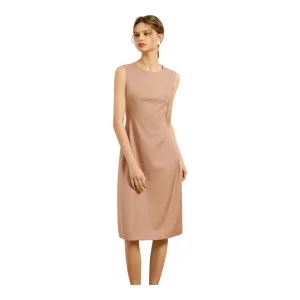 Vestido de mujer de lana color carbón