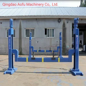 Heavy Duty Base Plate Four Post Auto Car Lift with CE
