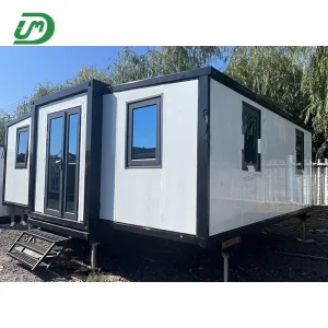 Newest Design 2 Bedroom Luxury Fabricated Living Container Mobile Homes Modular Apartment with Shower