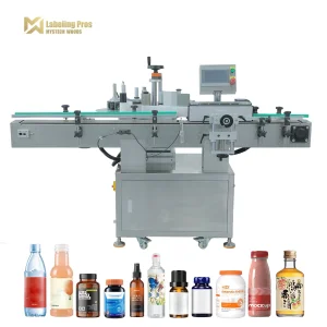 High-Speed Round Bottle Labeling System for Craft Beer and Liquor Bottles