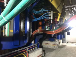Sistema de Forno de Fundição de Alumínio Padrão Internacional Aps Industrial 2ton com ISO