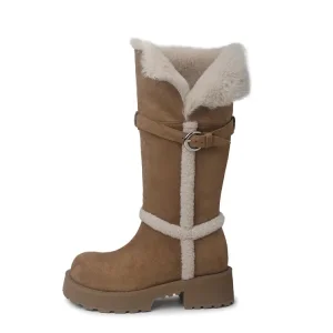 Seattle Suede Knee High Boots