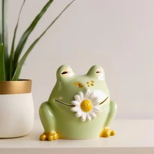 Cheap Handcrafted Frog Sculpture VDLK1055