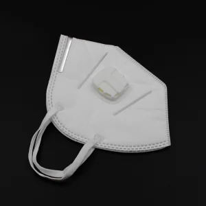 Factory White /Black Mask with Breathing Valve, Anti-Industrial Dust, Anti-Formaldehyde, Breathable Activated Carbon Pm2.5 Earloop Type Protective Masks