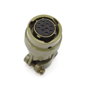 Conector de soldadura con bloqueo de bayoneta duradero para 10-Pin aplicaciones
