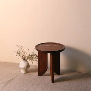 Solid Wood Corner Table