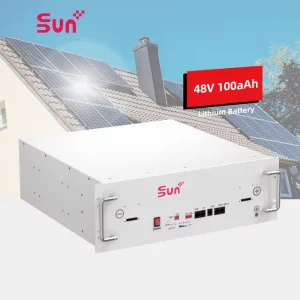 SUNPLUS Solar LiFePO4 Lithium Battery High Safety 51.2V 100Ah 5kWh 10kWh 15kWh 20kWh 10-Year Warranty 6000 Cycle Life