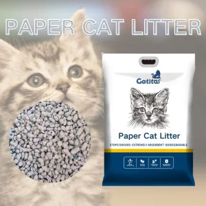 Areia para Gato de Papel Reciclado 100%