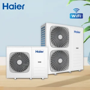 High Quality CE ERP Cheap Energy Saving Multifunction Commercial CO2 House Floor Heating Cooling Dhw Electric Hot Water Air Source Heat Pump for Winter Europe