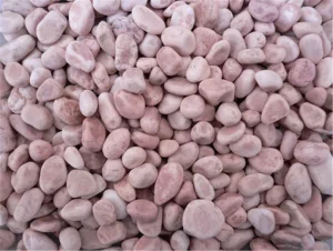 Pink Machine Pebble Stone for Garden Landscape Decoration Outdoor Project