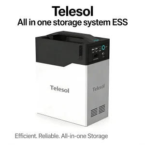 Portable Solar Power Energy Storage Battery AC/DC Output