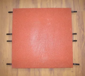 Ce/En71/En1177/Reach/ISO Outdoor Rubber Flooring Tile for Children Playground/Walkway/Park /Yard Floor/Garden