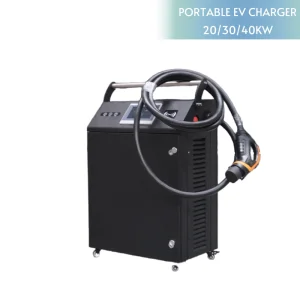 Fleet Charging Solution Expansion with 30kw Mobile DC Emergency Portable EV Charger