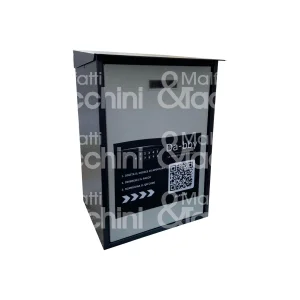 ELECTRONIC COMBINATION ROOF RACK BOX Mod. DA-BBY 2in1 In painted sheet metal With opening roof Supplied with: Kit for